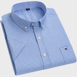 Матей | Класическа памучна риза с шарка