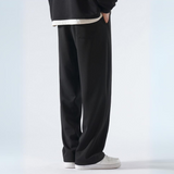 Akari - Японски удобни панталони Черен