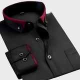 Диого - Класическа риза с дълъг ръкав