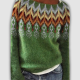 Belia™ - Ретро пуловер