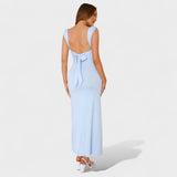 Констанца - Дълга рокля с открит гръб