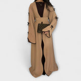 Стилен Кардиган и Рокля в Комбинация с Рейстра Декорация