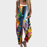 Матеа - Релаксиращ цветен комбинезон за всеки ден