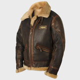 Антонио | Винтидж Бомбер Яке от Кожа с Подплата