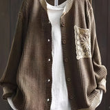 МАРСЕЛИН | ПЛЕТЕН ПАЛТО С ДЖОБОВЕ