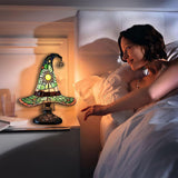 Вещерска шапка - Лампа с витражи