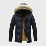 Рафаел | Топла зимна парка с пухкав капюшон