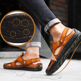 Évasion - Мъжки кожени сандали