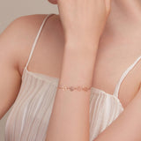 Браслет с отпечатък от лапа на куче от сребро – Регулируем браслет