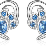 Обеците с отпечатъци от лапи и сърце – бижута за любители на животни