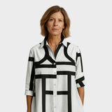 Петра - Рокля с геометричен модел