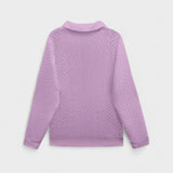 Габриела - Дамска блуза с цип и плетена плетка