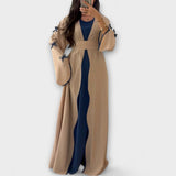 Стилен Кардиган и Рокля в Комбинация с Рейстра Декорация