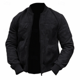 Бомбер яке – Кройка от мека смес и лесно облекло