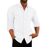 Риза с копчета - Смесен плат и дишаща кройка