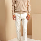 Кардиган - Смесена плетка с прилепнал силует и меки слоеве