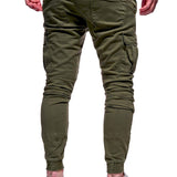 Калъфи Cargo Joggers - Смес от полиестер с тънък кройка и джобно съхранение