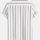 Касуален комплект - Риза от полиестерна смес и шорти с бързо съхнене