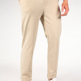 Чино панталони - Класически кройка от смесен стреч и лесно движение