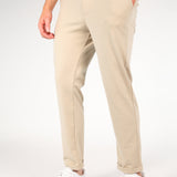 Чино панталони - Класически кройка от смесен стреч и лесно движение