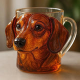 Модерна чаша с животни