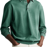 Елиас – Поло с Бутонки и Едноцветен Цвят