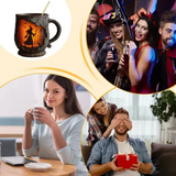 Ръчно изработена 3D Хелоуин чаша