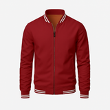 Яке - Смеска от полиестер с рипсено яке и лесни слоеве