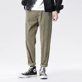 Сатоко - Вельветови панталони в сиво