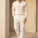 Суитчер от смесена прежда - Релаксирана силует и лесно движение