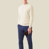 Педро | Удобен плетен пуловер