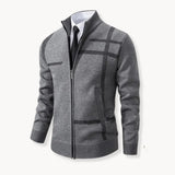 Суичър с Пълно Закопчаване и Смес от Мека Вълна