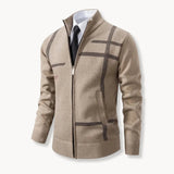 Суичър с Пълно Закопчаване и Смес от Мека Вълна