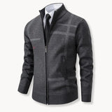 Суичър с Пълно Закопчаване и Смес от Мека Вълна