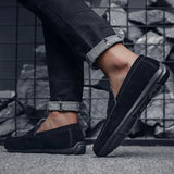 Мокасини - Модел Slip On с детайл от връзки и сигурно регулиране