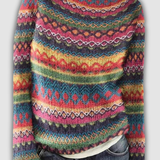 Далия™ - Уютен Ретро Пуловер