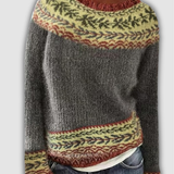 Anouk™ - Уютен ретро пуловер