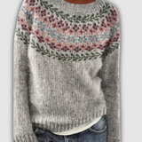 Kaia™ - Уютен Ретро Пуловер