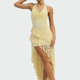 Виолетова Мини Рокля