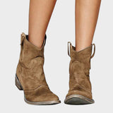 Мария - Класически кожени ботуши