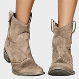 Мария - Класически кожени ботуши