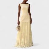 Елена - Луксозна дълга рокля без ръкави