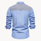 Риза Оксфорд – Текстуриран Тъкан и Дишащ Въздух