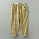 Панталони - Регулируем талия с естествена смес и гъвкава кройка