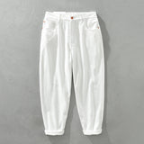 Панталони - Регулируем талия с естествена смес и гъвкава кройка