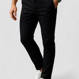 Панталони - Тясно Кройка от Мека Смес и Тясно Завършване на Глезените