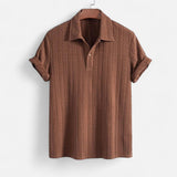 Поло риза – Жакардова яка и предна част с половин копче Airflow