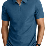 Поло риза - Лека смесена материя и свободен силует