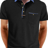 Поло риза - Смесен полиестер с копче и свеж комфорт