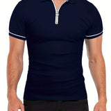 Поло риза – Мека смес, Слим кройка и Дишащ цип на яка